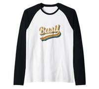 Vintage Basil Personnalisé Nom Basil Manche Raglan