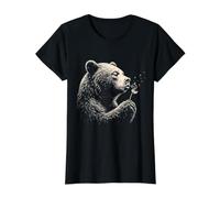 Vintage Bear Mom Dad Aventure en Plein air Nature Mama Papa T-Shirt Graphique avec Valeur