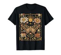 Vintage Bee Tarot Card Floral Bees Cottagecore Aesthetic T-Shirt
