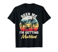 Vintage Beer Me I'm Getting Married Drinking Team Beer Lover T-Shirt