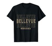 Vintage Bellevue, Nebraska T-Shirt Graphique avec Valeur