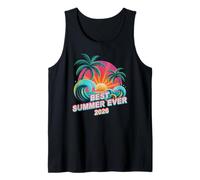 Vintage Best Summer Ever 2026 Voyage Vacances Plage Voyage Débardeur