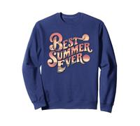 Vintage Best Summer Ever Cousins Vacances Natation Croisière Sweatshirt