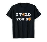 Vintage Bitcoin To The Moon I Told You So For BTC Crypto T-Shirt