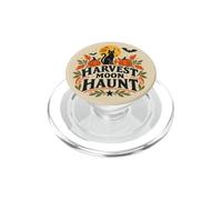 Vintage Black Cats Automne Arts Folkloriques Halloween PopSockets PopGrip pour MagSafe