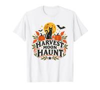 Vintage Black Cats Automne Arts Folkloriques Halloween T-Shirt