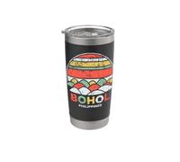 Vintage Bohol Chocolate Hills Philippines Pilipinas Gobelet isotherme en acier inoxydable double paroi