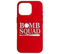 Vintage Bomb Squad Dinger Home Run Baseball Softball frappant Coque pour iPhone 16 Pro