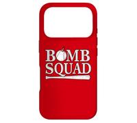 Vintage Bomb Squad Dinger Home Run Baseball Softball frappant Coque pour iPhone 17 Pro