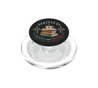 Vintage Book Lover Lecteur de café Littéraire Morning Vibe PopSockets PopGrip pour MagSafe
