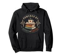 Vintage Book Lover Lecteur de café Littéraire Morning Vibe Sweat à Capuche