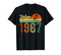 Vintage Born in 1967 Years Old 58th Birthday Gifts T-Shirt drôle T-Shirt