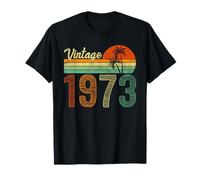 Vintage Born in 1973 Years Old 52nd Birthday Gifts T-Shirt drôle T-Shirt