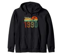 Vintage Born in 1990 Years Old 30th Birthday Gifts T-Shirt drôle Sweat à Capuche