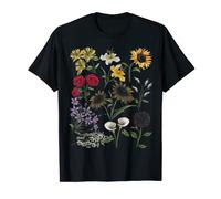 Vintage Botanical Art Flower Plant Grow T-Shirt