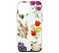 Vintage Botanical Flowers Tulipes, Irises, Camélias, Roses Coque pour iPhone 12 Mini