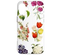 Vintage Botanical Flowers Tulipes, Irises, Camélias, Roses Coque pour iPhone 16 Plus