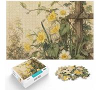 Vintage Botanical Illustration of Morning Glo Puzzle, 1000 pièces