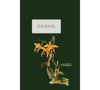 Vintage Botanical Journal: Volume 7 of 12 - Premium Hardcover Combined Lined & Sketch Notebook with Cream Paper, 150 Pages - Antique Victorian Floral Illustration Aesthetic Diary for Writing and Art