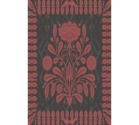 Vintage Botanical Pattern Notebook: Aesthetic Folk Art Design for Notes, Journaling & Sketching