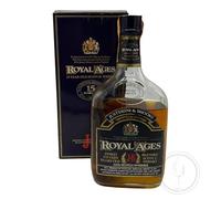 Vintage Bottle - Justerini & Brooks Finest Blended Scotch Whisky Royal Ages 15 y 0,75 lt. + Box LOW LEVEL - COD. 6349