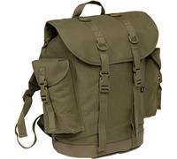 Vintage Brandit Bw Chasse Allemande Sac À Dos Coton Canvas Sac À Dos Militaire O