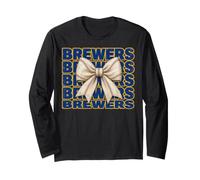 Vintage Brewers Lover for Men Women Kids Boys Girls Graphic Manche Longue