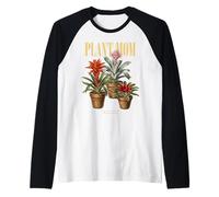 Vintage Broméliacées Plante Maman Nature Flora Jardinier Manche Raglan