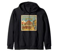Vintage Buenos Aires Argentine Voyage Souvenir Touristique Cadeau Sweat à Capuche