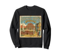 Vintage Buenos Aires Argentine Voyage Souvenir Touristique Cadeau Sweatshirt