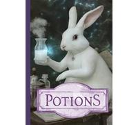 Vintage Bunny Spell Book Journal: Potion Making Spell Book, Witchcraft Sketchbook, Gothic Recipe Notebook - Dark Academia, Halloween Gift