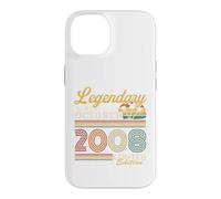 Vintage Cadeau d'anniversaire 18 Ans Nés en Octobre 2008 Coque pour iPhone 14