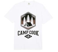Vintage Camp Cook BBQ Chef est Le Directeur de l'équipe hôte du Camping, Smore Comfort Colors Adult Heavyweight T-Shirt