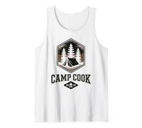 Vintage Camp Cook BBQ Chef est Le Directeur de l'équipe hôte du Camping, Smore Débardeur
