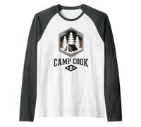 Vintage Camp Cook BBQ Chef est Le Directeur de l'équipe hôte du Camping, Smore Manche Raglan
