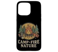 Vintage Camping Adventure Outdoor Cadeau Camp Fire Nature Coque pour iPhone 15 Pro Max