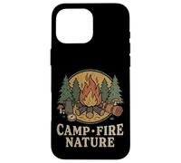 Vintage Camping Adventure Outdoor Cadeau Camp Fire Nature Coque pour iPhone 16 Pro Max