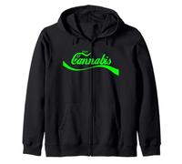 Vintage Cannabis Art Retro Marijuana THC Retro 420 Day Weed Sweat à Capuche
