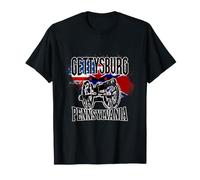 Vintage Cannon Gettysburg, Pennsylvanie, Patrimoine Historique T-Shirt