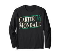 Vintage Carter Mondale 1976, Campagne rétro Jimmy Carter Manche Longue