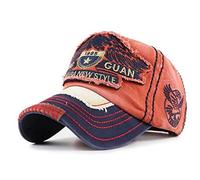 Vintage Casquette Baseball Homme Cotton Distressed Patch Sport Casquettes Trucker