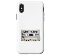 Vintage Cassette Mix Tape Retro Music Lovers Années 70 1980 Coque pour iPhone X/XS