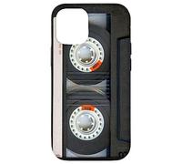 Vintage Cassette Tape Classic Retro Old Fashion Black Coque pour iPhone 12/12 Pro