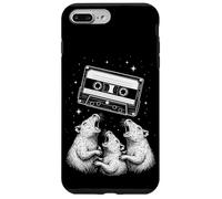 Vintage Cassette Tape Singing Rats Retro Music Coque pour iPhone 7 Plus/8 Plus
