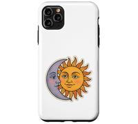 Vintage Céleste Lune et Soleil Rétro Cosmique Esthétique Coque pour iPhone 11 Pro Max