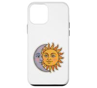 Vintage Céleste Lune et Soleil Rétro Cosmique Esthétique Coque pour iPhone 12 Mini
