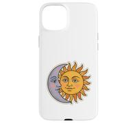Vintage Céleste Lune et Soleil Rétro Cosmique Esthétique Coque pour iPhone 15 Plus