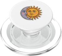 Vintage Céleste Lune et Soleil Rétro Cosmique Esthétique PopSockets PopGrip pour MagSafe