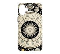 Vintage Celestial Navigation Astrologie Zodiaque Soleil Lune Étoiles Coque pour iPhone 16 Plus