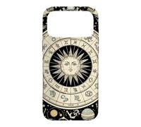 Vintage Celestial Navigation Astrologie Zodiaque Soleil Lune Étoiles Coque pour iPhone 17 Pro Max